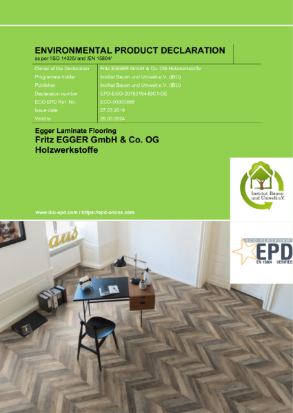 Laminate Flooring – EPD