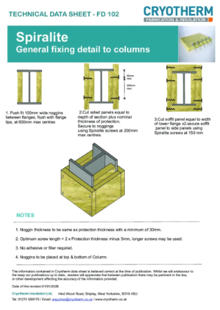 Cryotherm-Spiralite Data Sheets FD 102