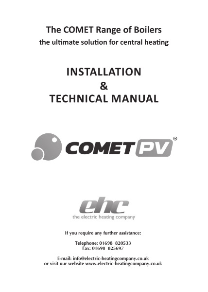 CometPV Manual