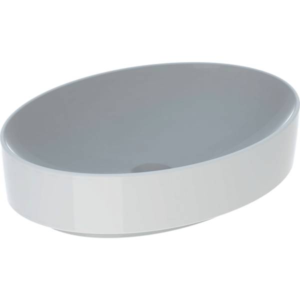 Geberit VariForm Lay-on Washbasin, Oval - Washbasin