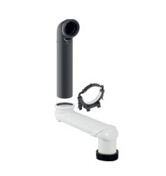 Geberit S-bend set for wall-hung WC