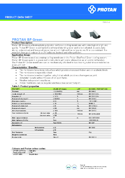 Protan BP Green Membrane