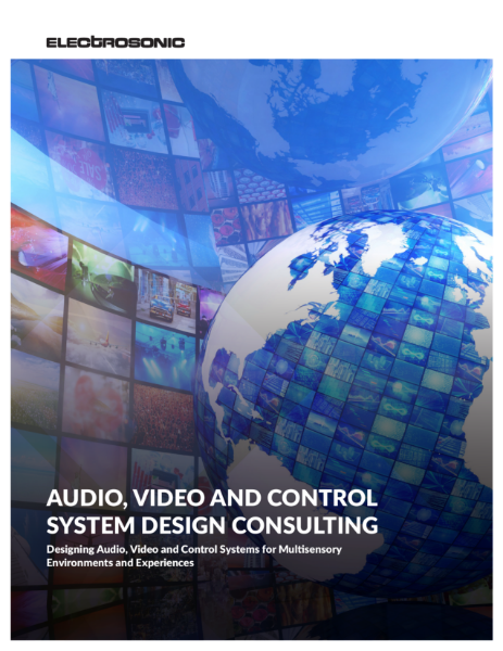 Audio, video and control system design consulting