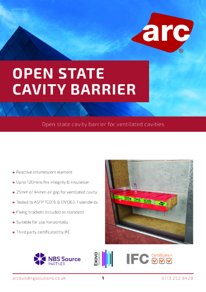 Open State Cavity Barrier (OSCB) Data Sheet