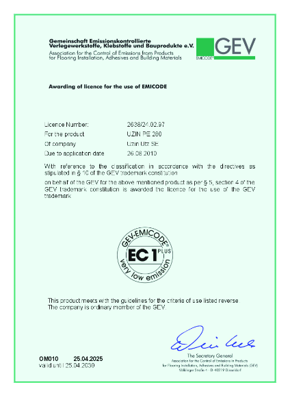 GEV-EMICODE® EC1 PLUS
