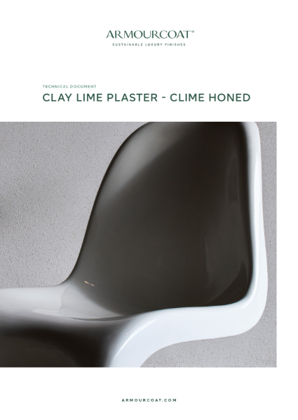 Armourcoat Clay Lime Plaster Clime Honed - Technical Document