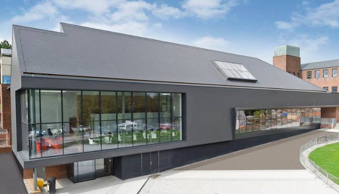 Cedral Thrutone Smooth specified on 'The Garscube'; described as an ‘urban barn’