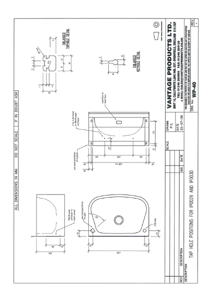 Drawing - WP40