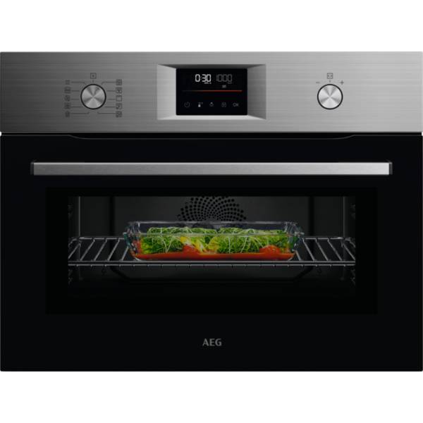 AEG CONNECTED INFINITY STEEL COMBIQUICK MICROWAVE AND OVEN
