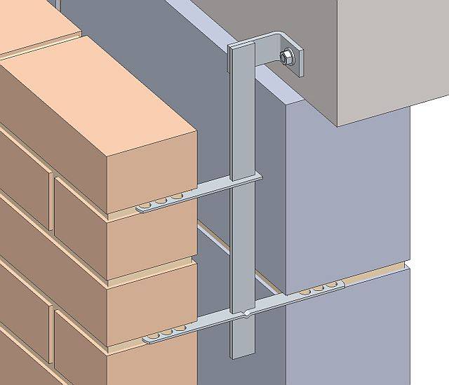 WT75 Sliding Brick Anchors