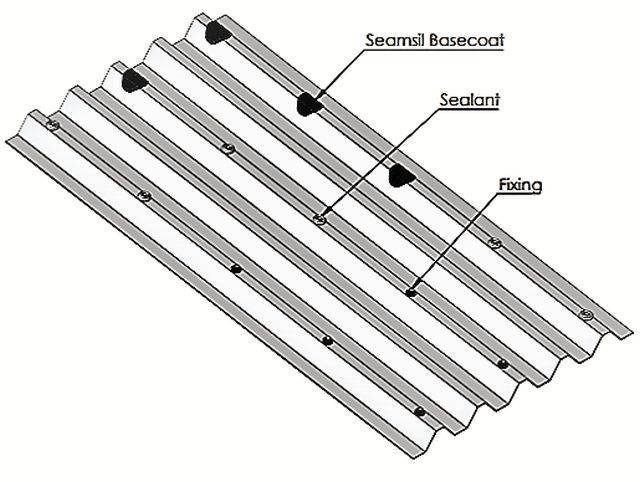 Seamsil® 400 Fixings Encapsulation - Temporary Corrosion Repair Solution