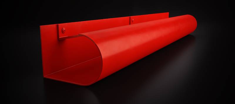 Bull Nose Gutters - Gutter