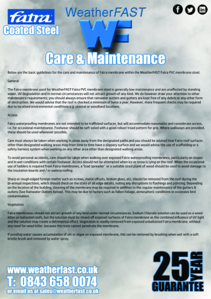 Care and Maintenance