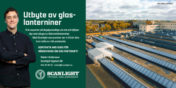 Utbyte av glaslanterniner