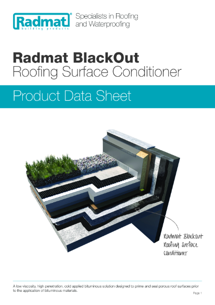 Radmat BlackOut Surface Conditioner PDS