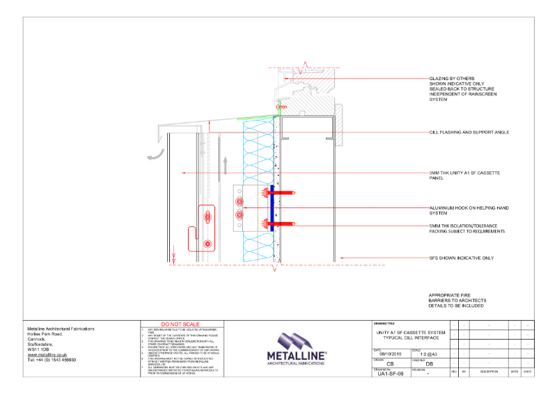 Unity A1 SF-06 Technical Drawing