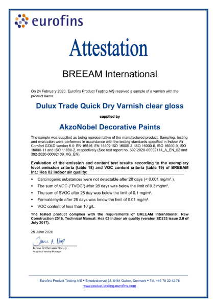 BREEAM - Certification