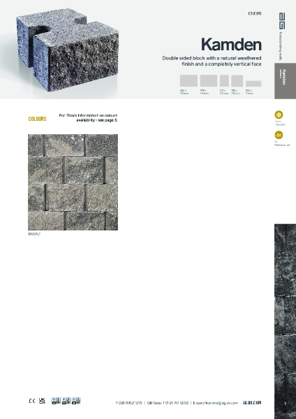 Kamden Walling Datasheet