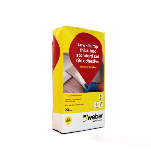 weberset thick bed - Tile Adhesive