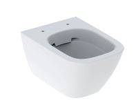 Geberit Smyle Square Wall-Hung WC, Washdown, Small Projection, Shrouded, Rimfree - Wall-hung WC