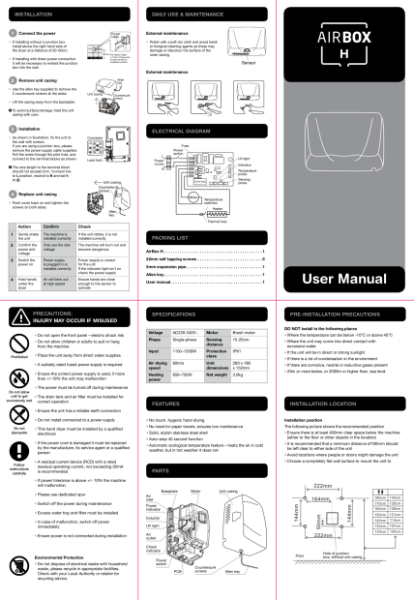 AirBOX H User Manual