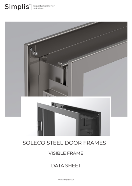 Soleco Visible Steel Door Frame