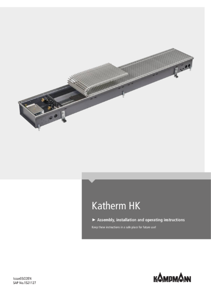 Katherm HK E Installation Manual