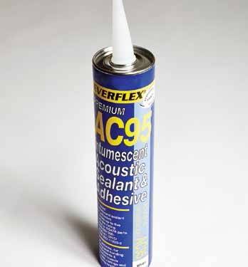 Hush Acoustic and Intumescent Sealant - Acoustic Sealant