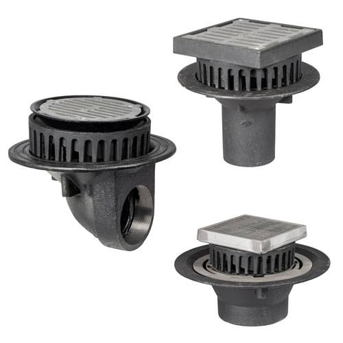 Wade (WD Series) Cast Iron Roof Outlets