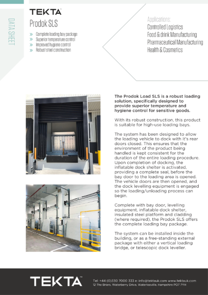 Prodok Load SLS Datasheet