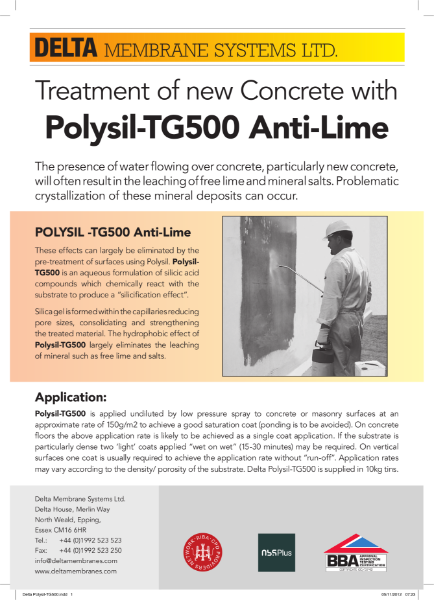 Delta Polysil-TG500 Anti-Lime