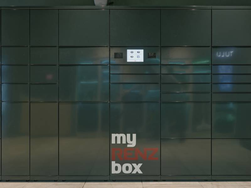 myRENZbox Modula Extension Module - Intelligent Smart Parcel Boxes - Intelligent Parcel Solution myRENZbox