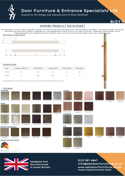 ASH586 Product Data Sheet