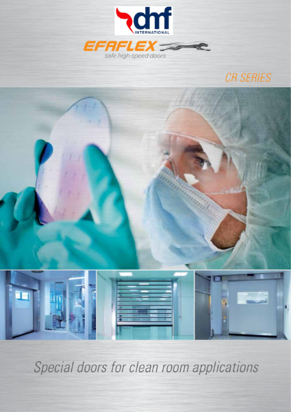 Efaflex Cleanroom high speed door brochure