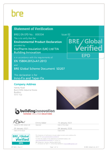 EPD - Proteus Pro-Therm PIR Foil