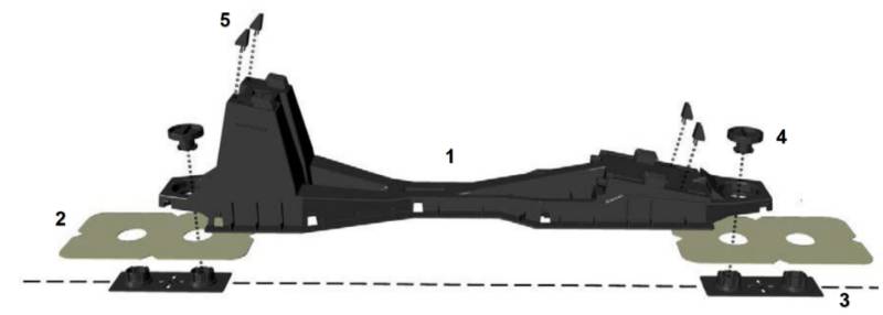 Roof anchors for solar modules