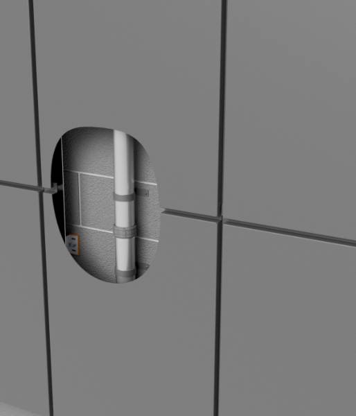 Concealed Rainwater Pipes - Internal Low-Pressure System