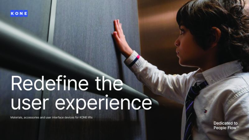 KONE Elevator Interior Brochure