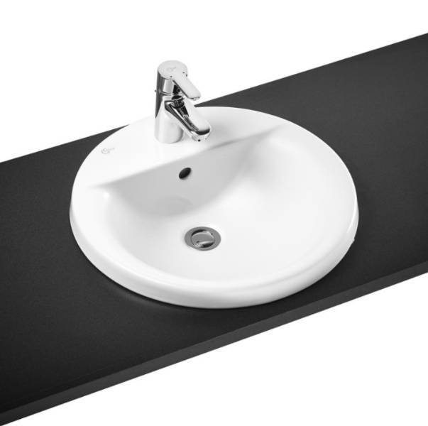 Concept Sphere 48 cm Countertop Washbasin One Taphole