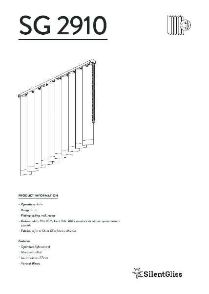 SG 2910 Data Sheet