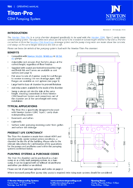 Newton Titan Pro TDS 8