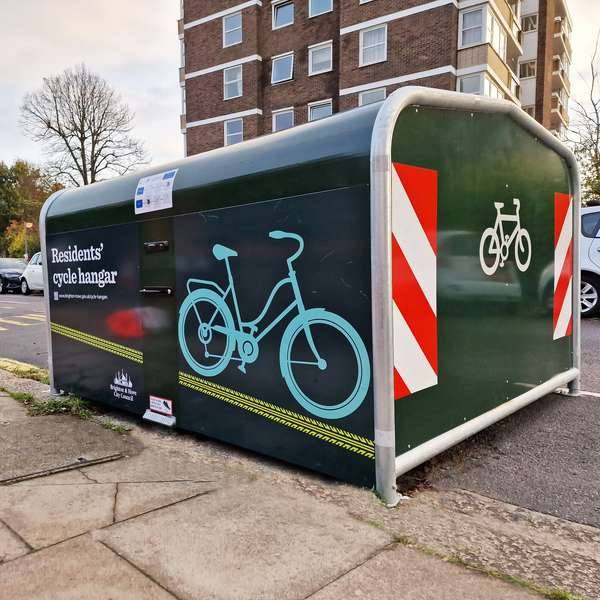 Falco Continues with the Roll-out of the UK’s Leading Smart Bike Hangar Design for Brighton & Hove City Council