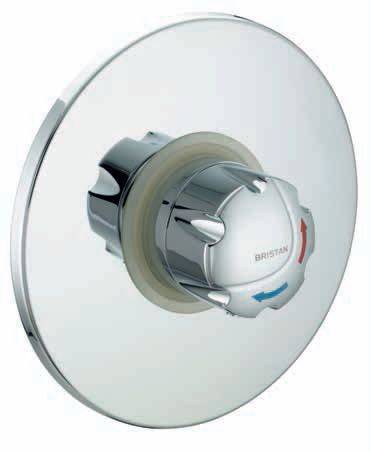 Thermostatic Concealed Shower Valve OP TS1503 CH C