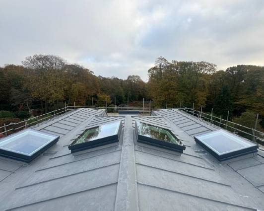 Refurbishment project of Fixed & Automated Flat Roof lights in Billericay