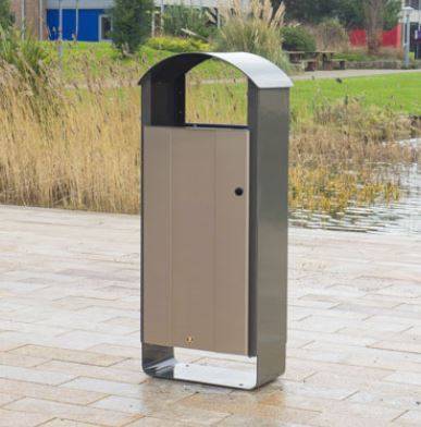 Electra™ Curve 60 Litter Bin - Litter Bin