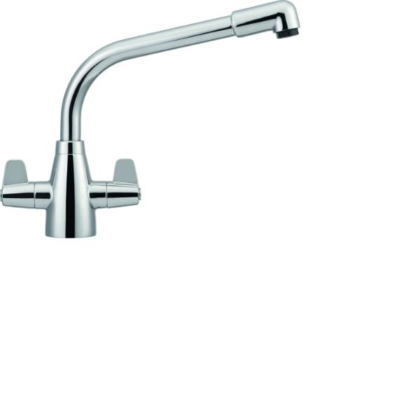 Franke Davos Swivel Spout Two Lever Tap - Sink Tap