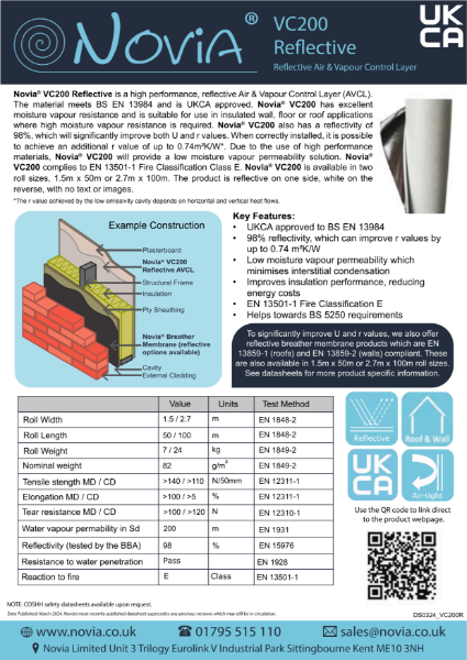 Novia VC200 Reflective VCL