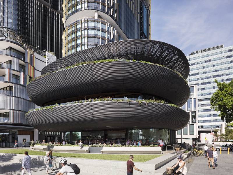 Charred Accoya Cladding completes refined Barangaroo House