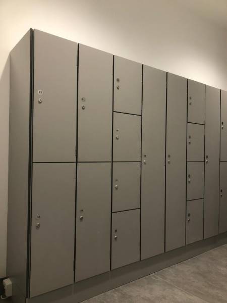 Heated Lockers at the Innovation Hub, Production Park