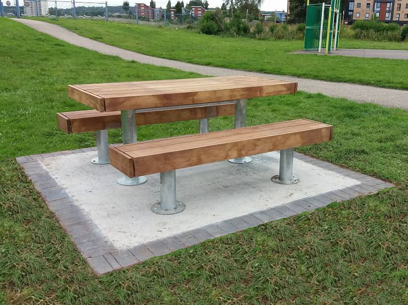Elements® Picnic Benches And Table